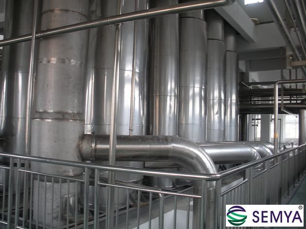 果葡糖漿10噸四效降膜蒸發(fā)器